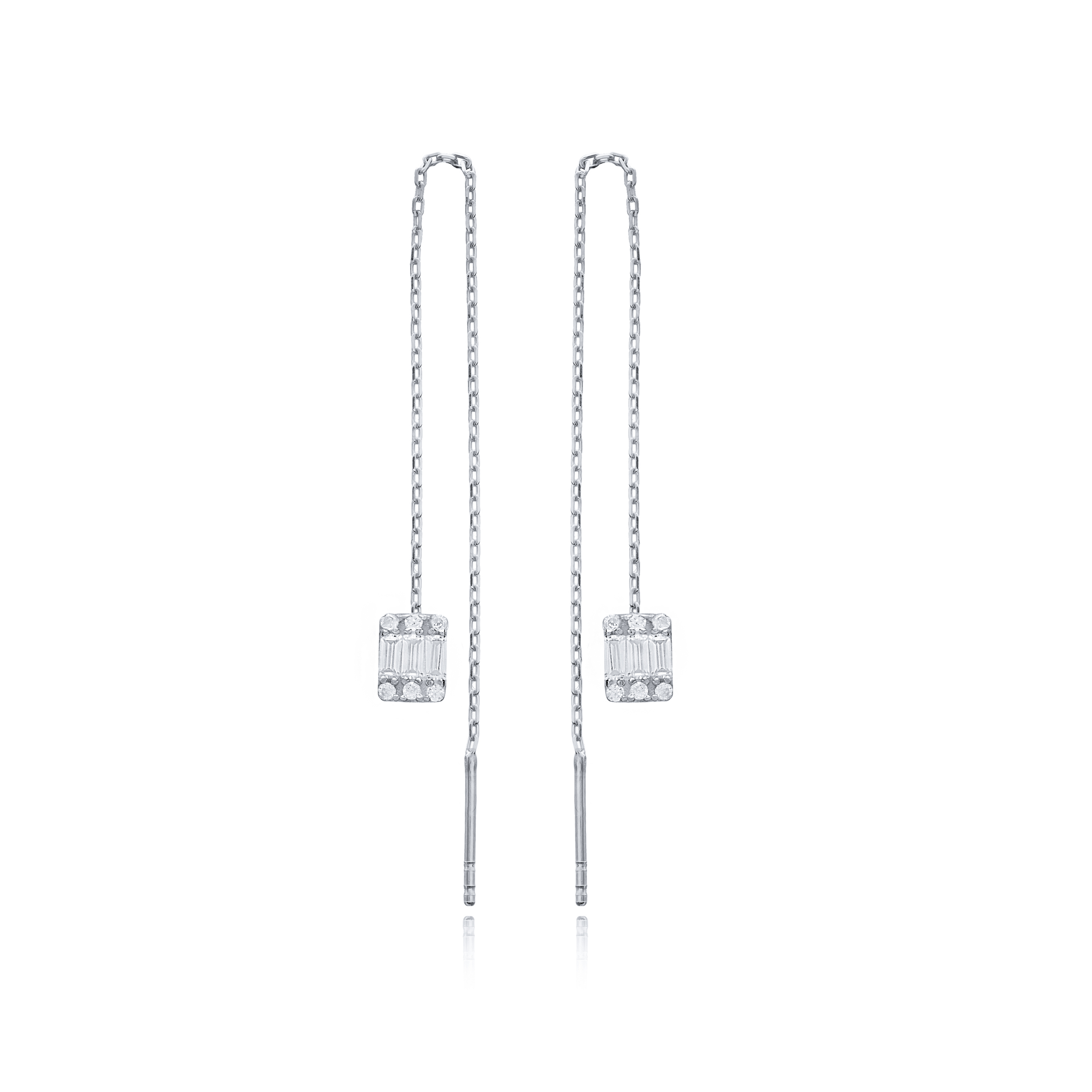 Dance of Night Earrings Silver Edition